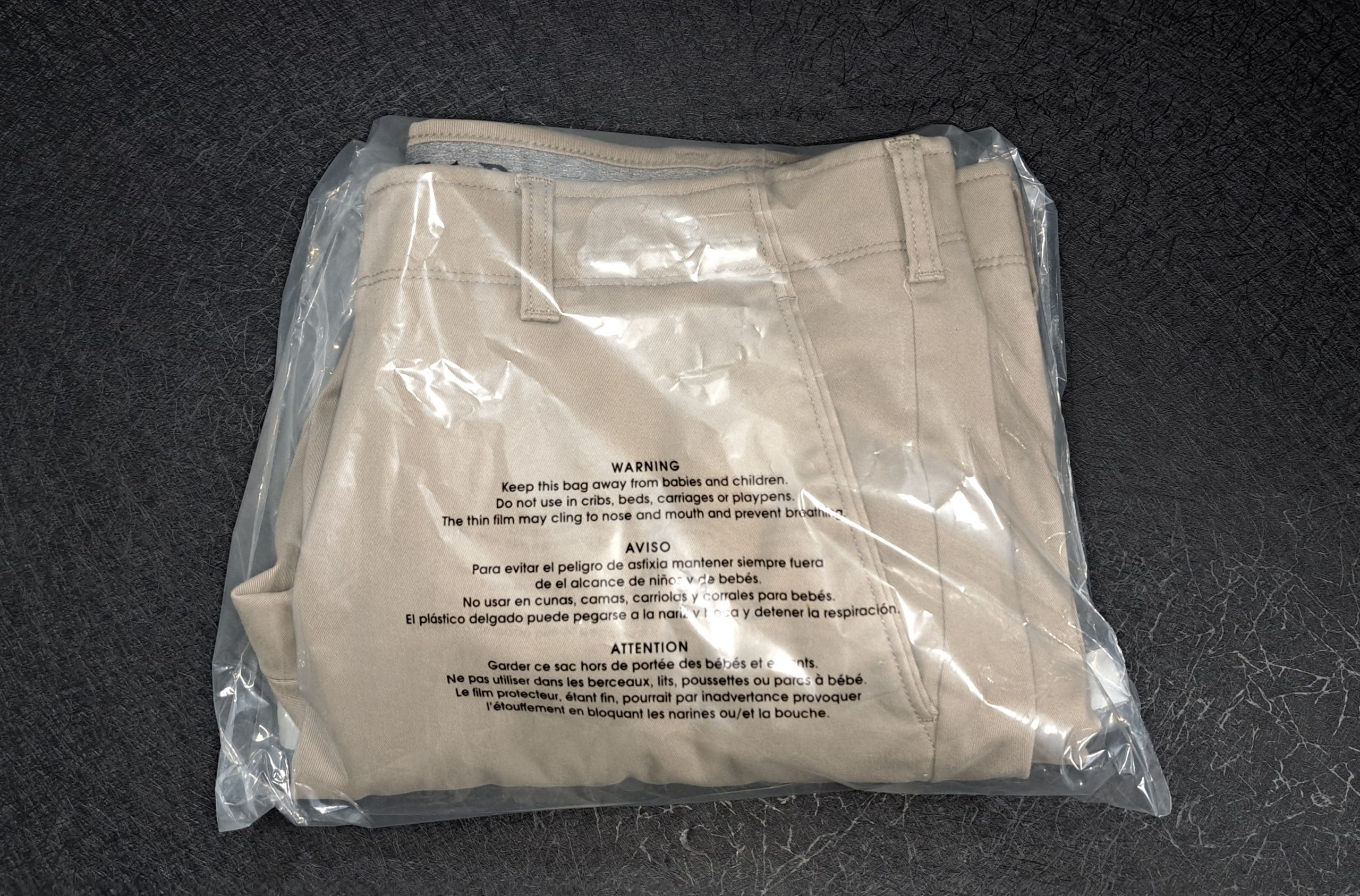 Haggar Men's Comfort Dress Pants Khaki Tan Size 38x29.