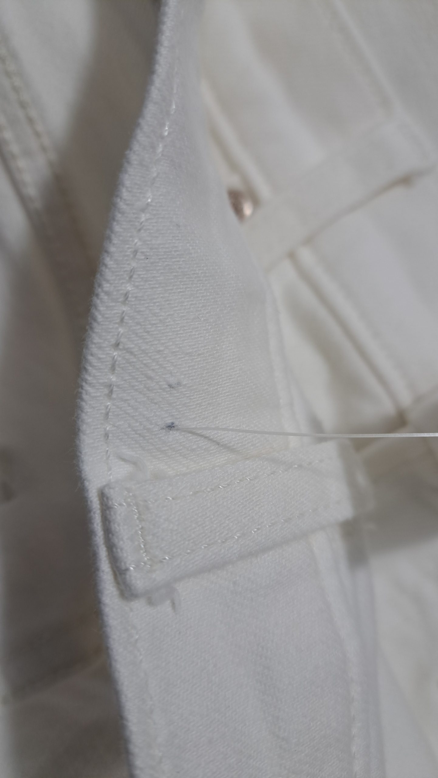 GAP True Skinny Sky High White Jeans Women's Size 27/4 .